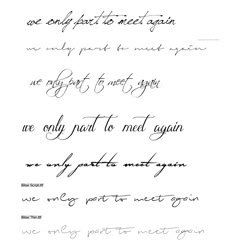 some type of handwriting that is written in cursive and handwritten on white paper