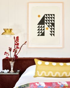 PLEASE ALLOW 3-5 WEEKS FOR CUSTOM FRAMING, UNLESS STATED OTHERWISE. A mainstay pattern in the Block Shop wheelhouse. We love this quilt-inspired pattern in striking black and white with an ochre detail as the punctum. A large print to compliment our classic collection or to steal the show on its own. Large woodblock print | natural dye on handmade cotton rag paper 40.25 x 32 inches framed; approximately 35.5 x 27.5 inches unframed Living Room Artwork, Calm Color Palette, Room Artwork, Print Block, Living Room Decor Inspiration, Perfect Living Room, Artwork For Living Room, Large Artwork, Natural Dye