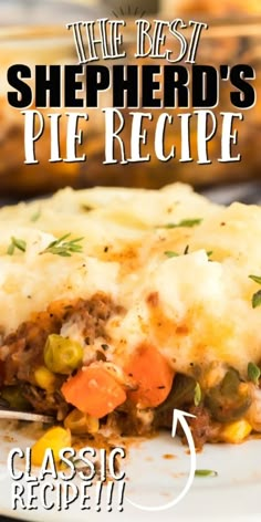 the best shepherd's pie recipe