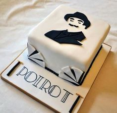 a cake that is sitting on top of a table with the words doritoo it