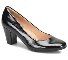 Exude timeless elegance when you step into the room wearing these classic mid-height pumps that easily transition from work to the weekend. From Sofft. The Room, The Weekend, Timeless Elegance, Fashion Shoes, Pumps, Leather, How To Wear