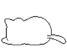 an image of a black and white drawing of a pillow on a white background with text