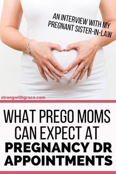 a pregnant woman holding her stomach with the words what prego moms can expect at pregnancy