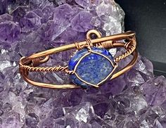 Denim, lapis,lazuli,bracelet,copper,Wirewrapped Spiritual Adjustable Hand Wrapped Bracelet, Spiritual Wire-wrapped Bangle Cuff Bracelet, Spiritual Wire Wrapped Cuff Bangle Bracelet, Spiritual Wire Wrapped Bangle Cuff Bracelet, Adjustable Spiritual Cuff Bracelet For Friendship, Spiritual Healing Bangle Bracelets, Adjustable Wire Wrapped Spiritual Cuff Bracelet, Adjustable Spiritual Wire Wrapped Cuff Bracelet, Adjustable Round Spiritual Cuff Bracelet