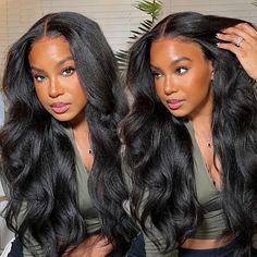 PRICES MAY VARY. 【Kinky Straight Wig Human Hair Material】 100% Brazilian Virgin Human Hair Wig,12A Grade Virgin Human Hair Wig Super Soft, No Smell,No Shedding,Tangle Free. Can Be Dyed, Bleached, Premed,Straightened and Restyled. 【HD Transparent Lace Front Wigs Lace Size】 13x6 Yaki Straight Human Hair HD Transparent Lace Front Wigs Human Hair. Natural Black Color, Invisible,Soft and Breathable Lace Easy to Adjust & Durable,Fit All the Skins,Wear Comfortable Baby Hair Around Perimeter to Make Wig Straight Black Sew In, Yaki Straight Sew In, Crochet Hair Straight, Closure Sew In, Yaki Straight Wig, Yaki Straight Hair, Straight Frontal, Full Sew In, Straight Weave