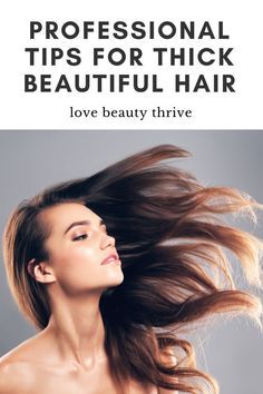 Self Grooming, Tips For Thick Hair, Fun Hacks, Tips For Hair, Make Hair Grow Faster, Hair Repair Treatments, Help Hair Grow, Women Tips