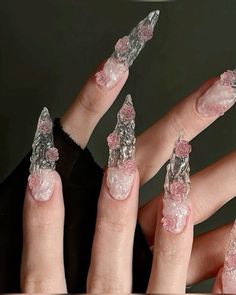 Short Stiletto Nails, Stiletto Nails Short, Short Stiletto, Sitting Together, Wow Nails, Asian Nails, Punk Nails, Spring Nail Designs