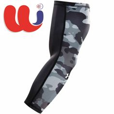 the leg sleeves are designed to look like camouflage