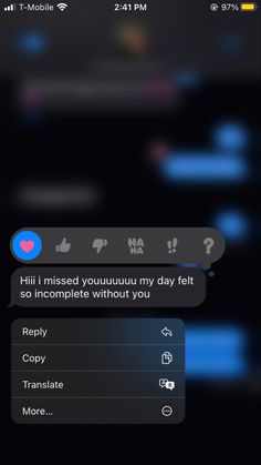 the text message is being displayed on an iphone's screenshote, and it appears