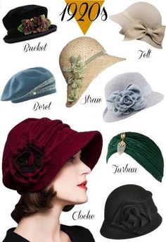 Women's 1920s style hats, cloche hats, Gatsby hats, Miss Fishers Murder Mystery hat, Downton Abbey hat styles. Shop at VintageDancer.com 1920s Makeup Gatsby, 1920s Fashion Party, 1920 Style, 1920s Hats, 1920s Makeup, 1920s Wedding Dress, 1920s Fashion Women, Gatsby Hat, 1920s Outfits