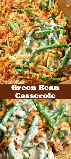 green bean casserole is an easy and delicious side dish