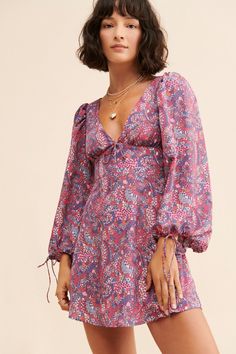 Tonya Mini Dress | Nuuly Rent Lemonade Stands, 70s Outfits, Fashion 80s, Purple Floral Dress, Preppy Dresses, Crochet Mini Dress, Strapless Midi Dress, Thrift Fashion, Satin Midi Dress