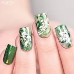 Bio Nails, Dream Outfits, Stamping Plates, Art Tutorial, Fall Nails, Green Nails, Stylish Nails, Pretty Nails, Turquoise Ring