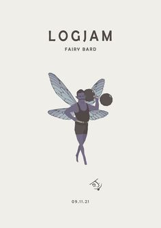 the front cover of logjam's fairy bard album, with an illustration of a