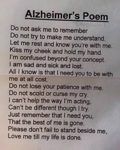 a piece of paper that has been written on it with the words,'do not ask me to remembers poem '