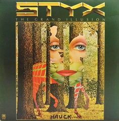 the cover art for sixx's album, the grand illusion