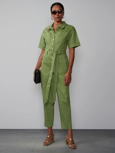 Short Sleeve Twill Utility Jumpsuit | NY&Co Utility Jumpsuits And Rompers With Pockets And Short Sleeves, Casual Short Sleeve Jumpsuits And Rompers With Pockets, Casual Jumpsuits And Rompers With Pockets, Cotton Short Sleeve Jumpsuits And Rompers With Button Closure, Fitted Short Sleeve Jumpsuits And Rompers With Side Pockets, Cotton Utility Jumpsuit With Short Sleeves, Cotton Utility Jumpsuits And Rompers With Short Sleeve, Casual Fitted Jumpsuits And Rompers With Belted Cuffs, Relaxed Fit Short Sleeve Jumpsuits And Rompers