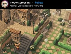 an animal crossing game is being viewed on the web