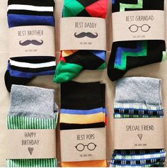 Funny Blue Socks For Gift, Funny Multicolor Socks For Gift, Funny Multicolor Socks For Gifts, Novelty Multicolor Socks As A Gift, Fun Multicolor Socks For Gifts, Fun Black Socks As Gift, Sock Label, Sock Packaging, Personalised Socks