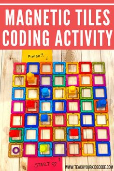 Kindergarten Coding, Java Script, Magna Tiles, Stem Classes