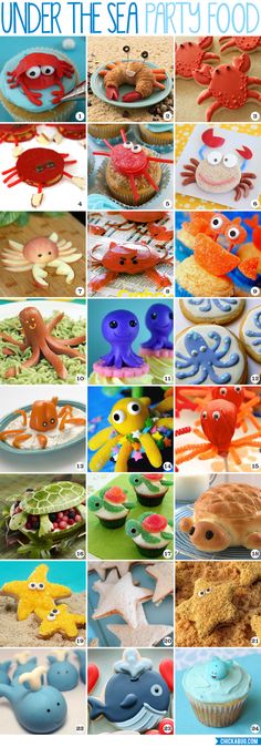 under the sea party food ideas