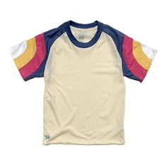 Introducing the Best Friend Tee for ladies, a collaboration piece with the gang over at Camp Collection. This lightweight shirt is the perfect solution to the summer heat, and features retro color blocks on the sleeves, a Yo logo hip print, and a signature locker loop on the exterior back neck. Material: 60% Cotton and 40% Polyester Care: Machine wash cold, lay flat or hang to dry Origin: Made in California, USA #TWBFMC Sporty Fits, Camp Collection, Funny Clothing, Friends Tee, Friends Tshirt, Funny Outfits, Ladies T Shirt, Clothing Inspiration, Kids Outerwear