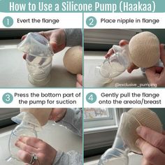 instructions on how to use a silcone pump in shakaa for hair