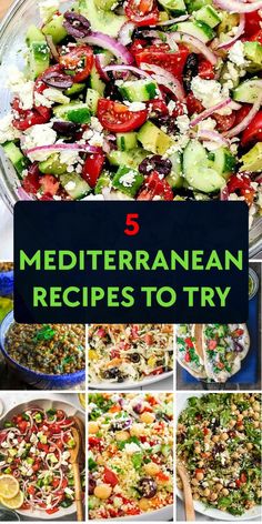 5 mediterranean recipes to try in the kitchen