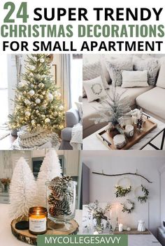 24 super trendy christmas decorations for small apartment Trendy Christmas Decor