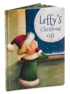 Jellycat, Books,  Jellycat Lefty's Christmas Gift Book Christmas Gift Book, Book Christmas Gift, Jellycat Stuffed Animals, Christmas Tale, Santa's Little Helper, Childrens Books Illustrations, Christmas Toys, A Christmas Story, The Elf