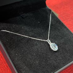 Nib Authentic Jared Aquamarine Natural Oval Shape & Round Shape White Topaz Set In 10k White Gold Pendant Necklace. Prong Stone Setting, Cable Chain, Lobster Clasp Closure. A Beautiful Birthstone Style Necklace March Birth Month. Brand New Without Tag Come In Original Box Never Worn No Damages Nor Stains No Missing Stones Review All Pics/Video Before Purchase Approx Measurements: Aquamarine Stone 7 X 5; White Topaz Stones .9 18”L Necklace Questions Are Welcome Before Purchase Jared Jewelry, Gold Collar Necklace, White Gold Pendant Necklace, White Gold Necklace, White Gold Pendant, Layered Necklace Set, Turtle Necklace, White Gold Necklaces, Aquamarine Stone