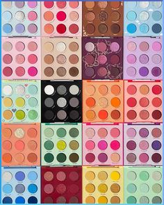 What's your favorite color? We have the perfect eyeshadow palette just for you 🌈 Our 9 pan eyeshadow palettes have the best formulas and best price tag!! Available on colourpop.com 💜 @sadiexoxos #affordablemakeup #crueltyfreemakeup #crueltyfreebeauty #veganmakeup #veganeyeshadow #colorfulmakeup #colorfuleyeshadow Eyeshadow Palette Colourpop, Colour Pop Eyeshadow Palette, Colourful Eyeshadow Palette, Colorful Eyeshadow Pallets, Color Pop Eyeshadow Palette, Colorpop Eyeshadow Pallets, Color Pop Palette, Good Eyeshadow Palettes, Color Pop Eyeshadow