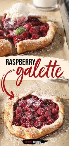 Raspberry Galette, desserts for two, easy to make sweet treats Raspberry Galette Recipe, Raspberry Gallete, Raspberry Puff Pastry Recipes, Raspberry Galette, Raspberry Tarts Recipe Easy, Raspberry Puff Pastry, Raspberry Puff Pastry Desserts, Raspberry Desserts, Raspberry Pie