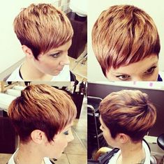 Stylish Hair Colors, Short Hair Highlights, Longer Pixie Haircut, Stylish Short Haircuts, Face Shape Hairstyles, Latest Short Hairstyles, Short Straight Hair