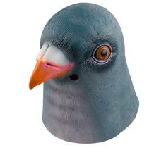 PRICES MAY VARY. Latex Green Pigeon Head Mask for Halloween Christmas Party Costume Props Material: 100% Natural Latex One Size Fits Most Adult Head Realistic Appearance Design, High Elasticity & Soft Material Made, Easy to See Out from The Near Mouth Hole, Exclusive Full Size Props. Normally There is a Little Odor for Latex Mask, But It is Harmless, Put it In a Well-ventilated Place for 1-2 Days to Remove the Odor. 1* Pigeon Mask Pigeon Mask, Pigeon Costume, Horse Head Mask, Green Pigeon, Christmas Party Costume, Bird Masks, Mask Costume, Head Mask, Halloween Masquerade