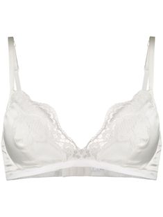 DOLCE & GABBANA UNDERWEAR O1A01TFUAD8 W0001 BIANCO NATURALE Silk/Cotton/Spandex/Elastane/Polyamide Twilight Shifting, Shifting Closet, Everyday Italian, Vintage Bra, White Lace Bra, Italian Lifestyle, Bra Items, Satin Bra, White Bras