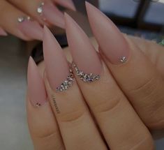 Stilleto Nails Designs, Matte Gel, Stiletto Nails Designs, Color Number, Hot Nails, Bling Nails, Dope Nails, Best Acrylic Nails