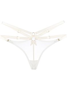 Cream harness thong from Bordelle. Underwear and lingerie must be tried on over your own garments. Bordelle Lingerie, Cotton Bra, Punk Girl, Designer Lingerie, Luxury Lingerie, Lingerie Collection, Bra Cups, Lingerie Set, Fashion Branding