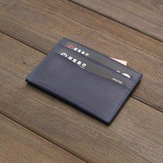 Leather card wallet,groomsmen gift,slim wallet,credit card sleeve, minimalist card holder,mens walle Minimalist Card Wallet, Slim Wallet Men, Minimalist Card, Boyfriend Personalized Gifts, Minimalist Leather Wallet, Minimalist Cards, Personalized Gifts For Men, Leather Card Wallet, Mens Wallet