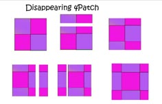 four squares are arranged in the same pattern