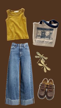 Teva Reember Outfit, Spring Beach Outfits Cold, Cute Jeans Outfit, Beach Town Aesthetic, Granola Outfits, Granola Style, Fall 24, Aesthetic Outfits