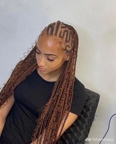 Bohemian Cornrows, Half Knotless Braids, Style Fulani Braids, Curly Knotless Braids, Curly Knotless, Braids Bohemian, Unique Braids, Short Locs Hairstyles