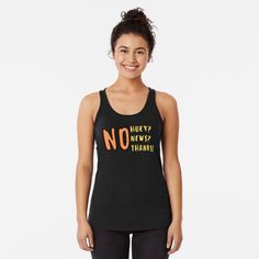 Get my art printed on awesome products. Support me at Redbubble #RBandME: https://www.redbubble.com/i/tank-top/No-Huey-No-News-No-Thanks-by-Jeriko1/83550254.IXNXQ?asc=u First Mothers Day, Black Tank, Funny Shirts, Athletic Tank Tops, My Art