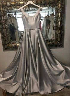 Halter Prom Dress, Halter Prom Dresses, Prom Dress Evening, Make Your Own Dress, Prom Dresses Sleeveless, Popular Dresses, Sweetheart Dress, Satin Prom Dress, Deep Gray