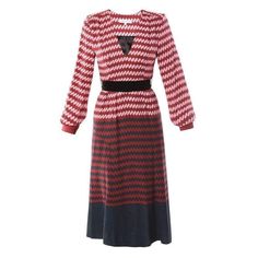 Jonathan SaundersJonathan Saunders Fenton Balloon Multi Tone Dress - Runway Catalog Jonathan Saunders, Balloon Sleeve Dress, Runway Dresses, Statement Dress, Red And Teal, Maxi Knit Dress, Cotton Skirt, Red And White Stripes, Sleeveless Maxi Dress