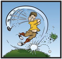 a man is running through a bubble with his feet in the air