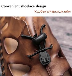 Men Breathable Genuine Leather Sandals Flats Fashion Casual Beach Shoes Basic Sandals, Moccasin Flats, Sofa Cotton, Genuine Leather Sandals, Leather Loafer Shoes, Ootd Summer, Leather Sandals Flat, Brown Leather Sandals, Small Budget