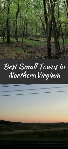 the best small towns in northern virginia