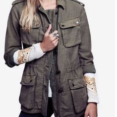 New Free People Utility Jacket Army Camo Jacket, Camouflage Military Jacket, Army Field Jacket, Camouflage Jacket, Womens Apparel, Army Jacket, Free People Jacket, Camo Jacket, Field Jacket