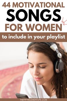 motivation songs for women Women Empowerment Songs, Empowering Playlist, Songs For Women, Motivation Songs, Happy Songs Playlist, Powerful Songs, Girl Power Songs, Happy Playlist, Motivation Playlist